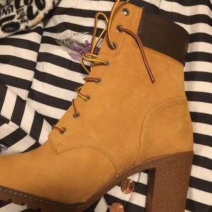 Timberland heeled boots